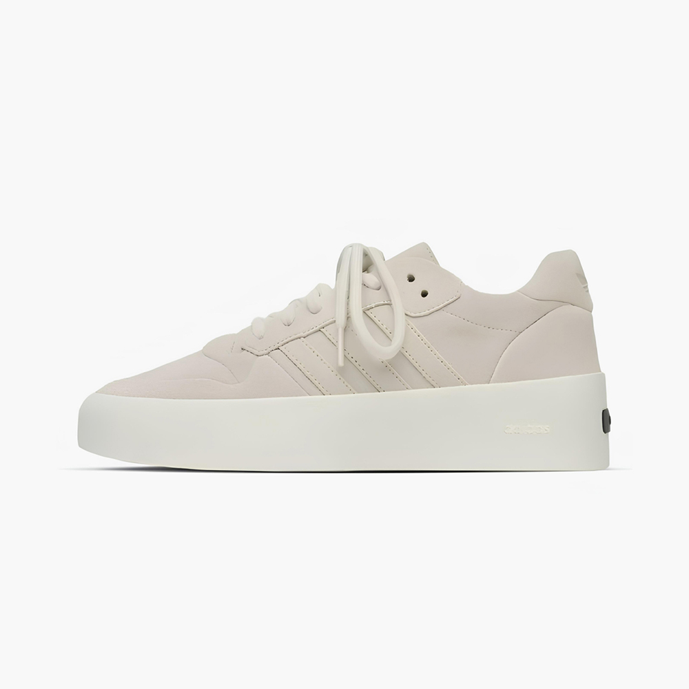 Adidas x Fear of God Athletics '86 Low in the "Talc" colorway.